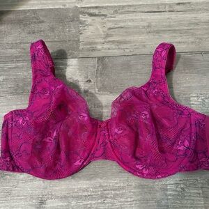 Cacique Lace Unlined  Bra Size 42DDD